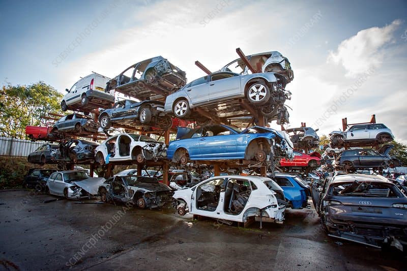 Scrapyard background